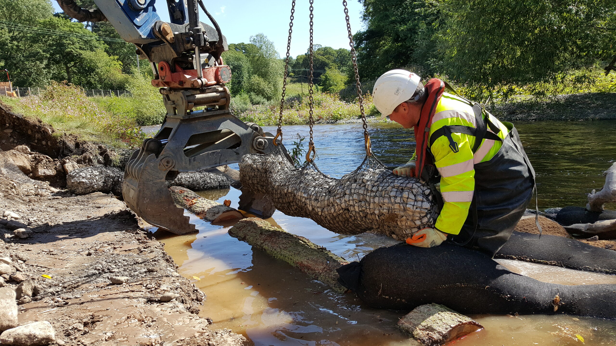 Rock roll installation